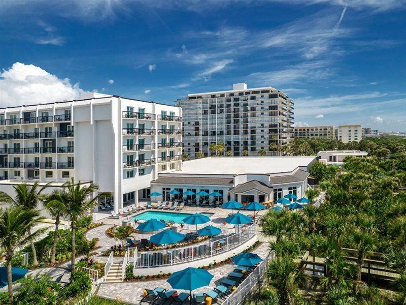 Hilton Garden Inn Cocoa Beach-Oceanfront, Fl מראה חיצוני תמונה