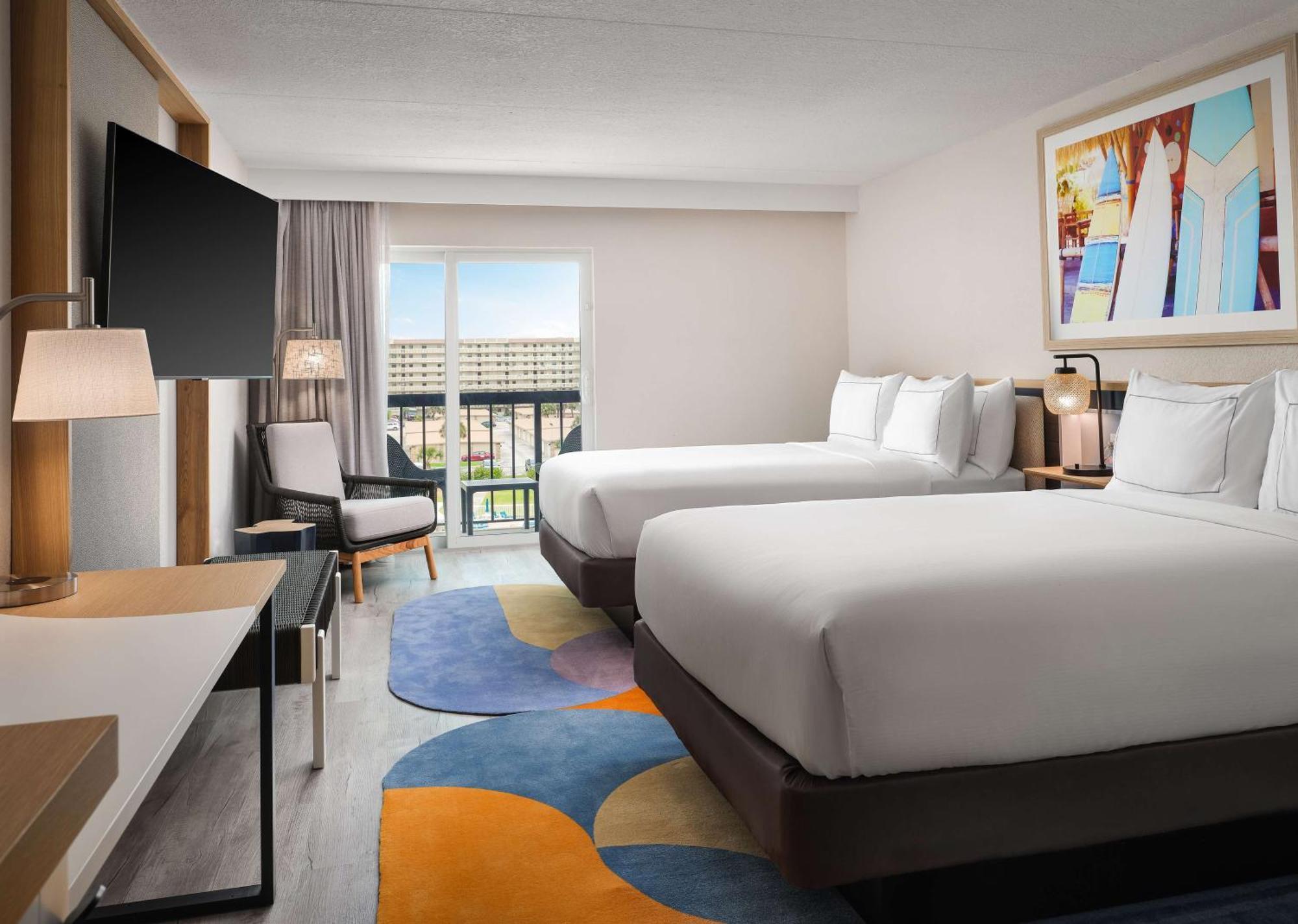 Hilton Garden Inn Cocoa Beach-Oceanfront, Fl מראה חיצוני תמונה