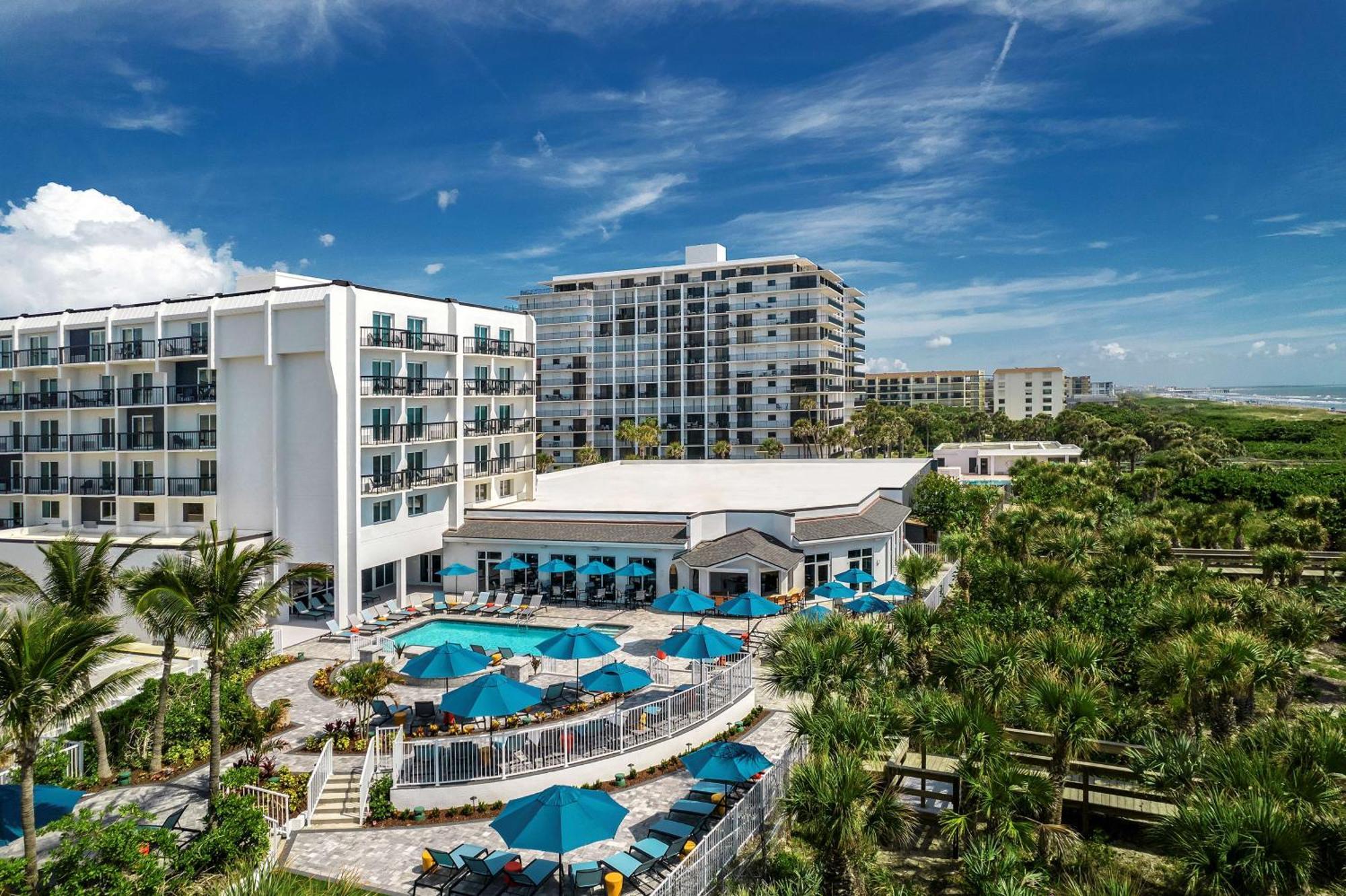 Hilton Garden Inn Cocoa Beach-Oceanfront, Fl מראה חיצוני תמונה